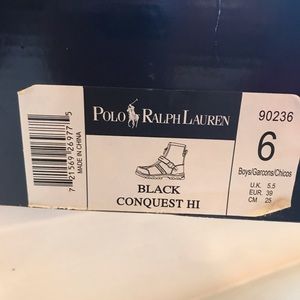 Polo Ralph Lauren zip up boots